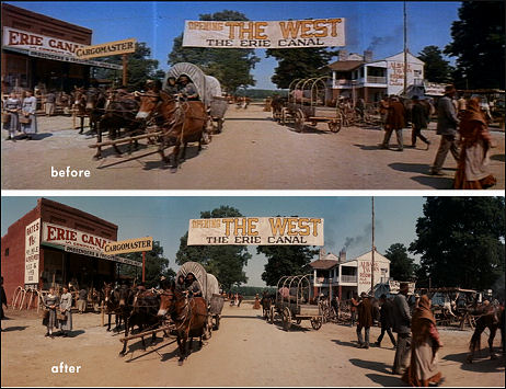how the west was won restored on dvd